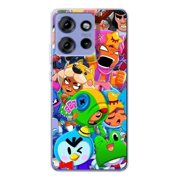Чехлы Brawl Stars для Motorola Edge 50 (AlphaPrint)