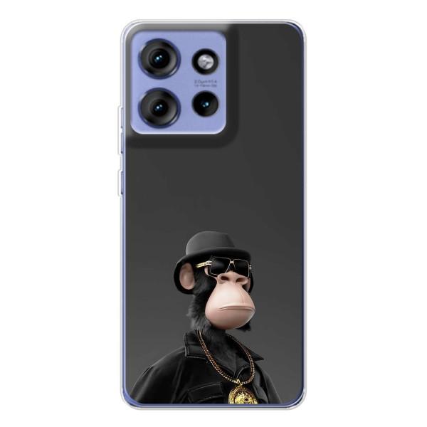 Чехлы с Обезьянами NFT для Motorola Edge 50 (AlphaPrint) – Обезьяна NFT