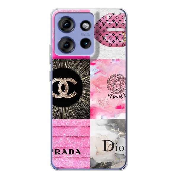 Чохол (Dior, Prada, YSL, Chanel) для Motorola Edge 50 – Модніца