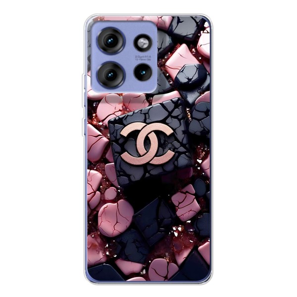 Чохол (Dior, Prada, YSL, Chanel) для Motorola Edge 50 – Шанель