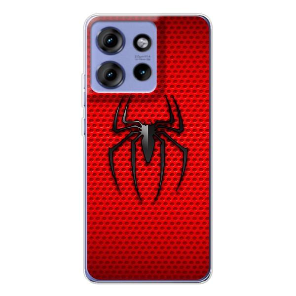 Чохол з людиною павуком для Motorola Edge 50 - (AlphaPrint) – Павук Марвел