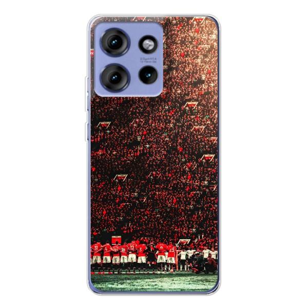 Чехол Манчестер Юнайтед для Эдж 50 (AlphaPrint) – фанаты Манчестер Юнайтед