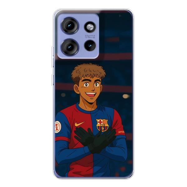 Чехол с футболистом Ламин Ямаль Motorola Edge 50 – Футболист Ямал