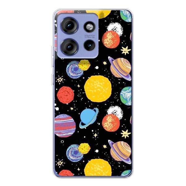 Космические Чехлы для Эдж 50 (VPrint) – Рисованные планеты