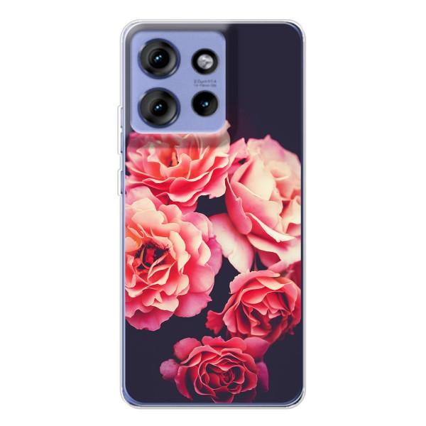 Чехлы с тематикой "ЦВЕТЫ" на Motorola Edge 50 – Бутоны