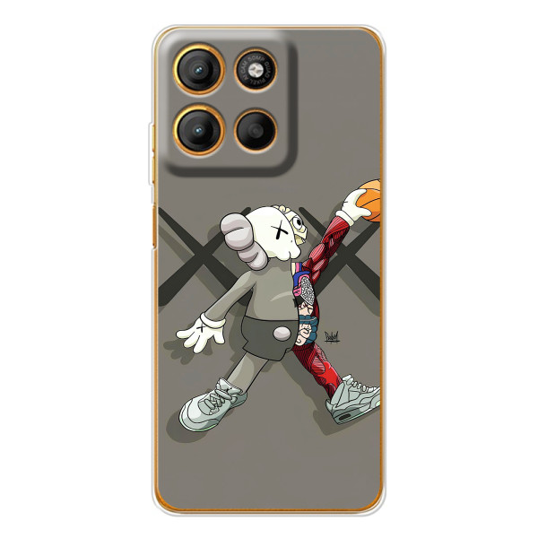 Чохли для Motorola Edge 60 Fusion - Bearbrick Louis Vuitton (PREMIUMPrint) – Беарбрік Джордан