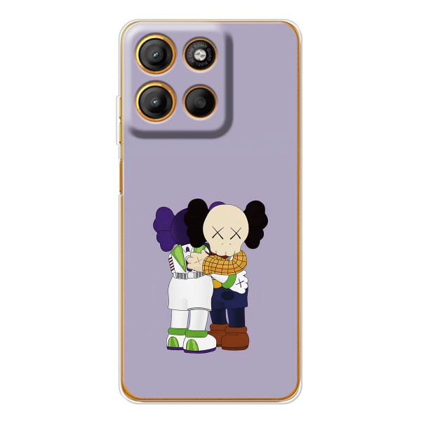 Чохли для Motorola Edge 60 Fusion - Bearbrick Louis Vuitton (PREMIUMPrint) – Дружба Беарбрік