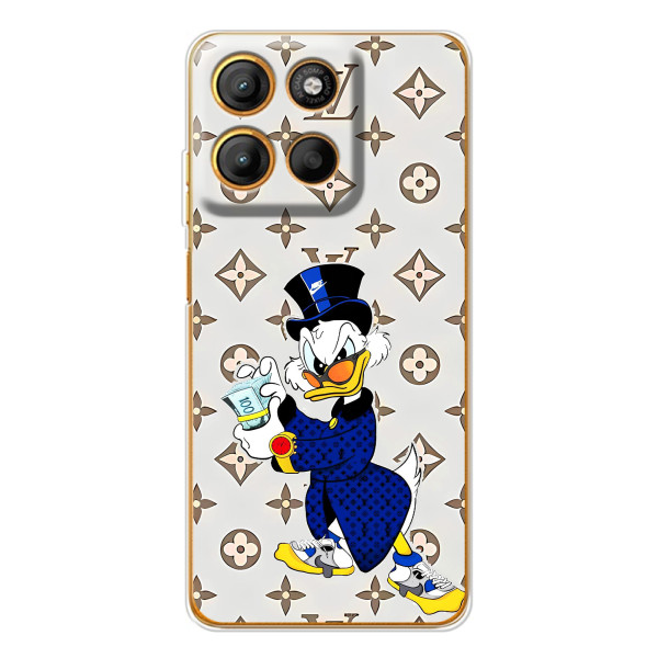 Чехлы для Motorola Edge 60 Fusion - Скрудж МакДак Louis Vuitton (PREMIUMPrint) – Макдак на стиле