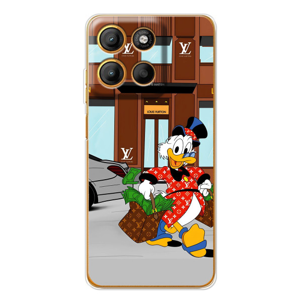 Чехлы для Motorola Edge 60 Fusion - Скрудж МакДак Louis Vuitton (PREMIUMPrint) – Скрудж ЛВ