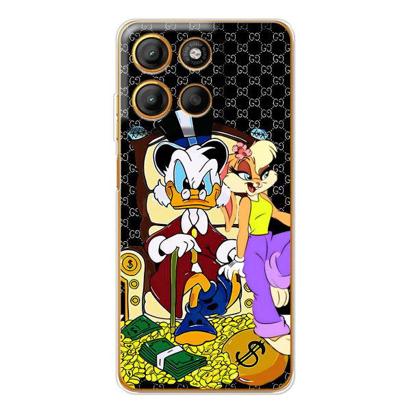 Чехлы для Motorola Edge 60 Fusion - Скрудж МакДак Louis Vuitton (PREMIUMPrint) – Стильная Утка