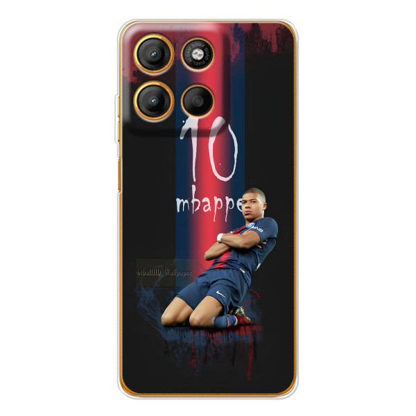 Чехол (TPU) с Футболистом на Motorola Edge 60 Fusion – MBAPPE 10