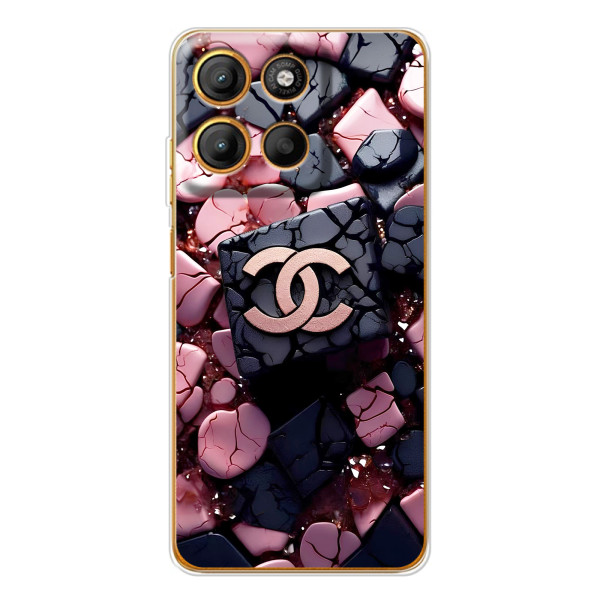 Чохол (Dior, Prada, YSL, Chanel) для Motorola Edge 60 Fusion – Шанель