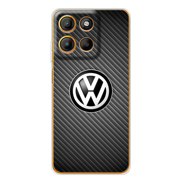 Чехол "Фольксваген" для Motorola Edge 60 Fusion – На карбоне
