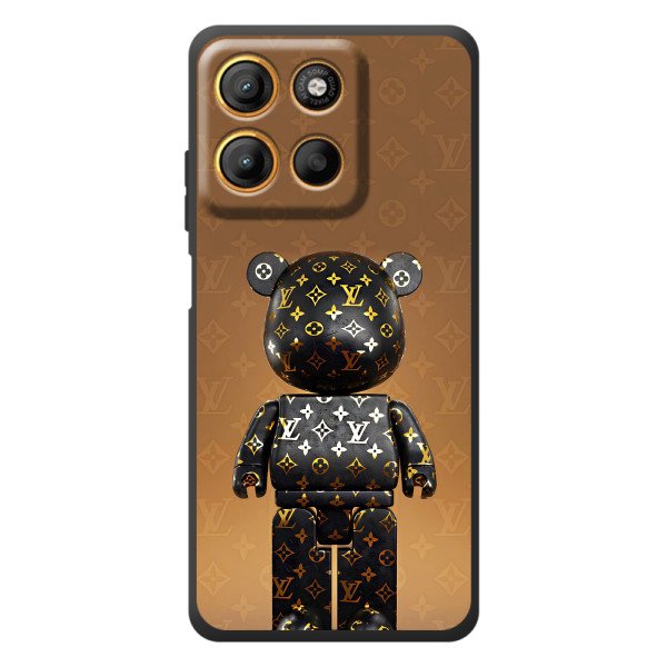 Чехлы для Motorola Edge 60 Neo - Bearbrick Louis Vuitton (PREMIUMPrint)