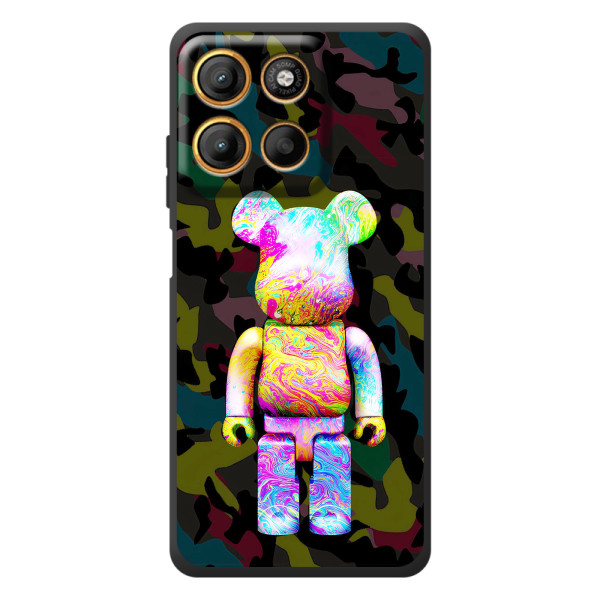 Чехлы для Motorola Edge 60 Neo - Bearbrick Louis Vuitton (PREMIUMPrint)
