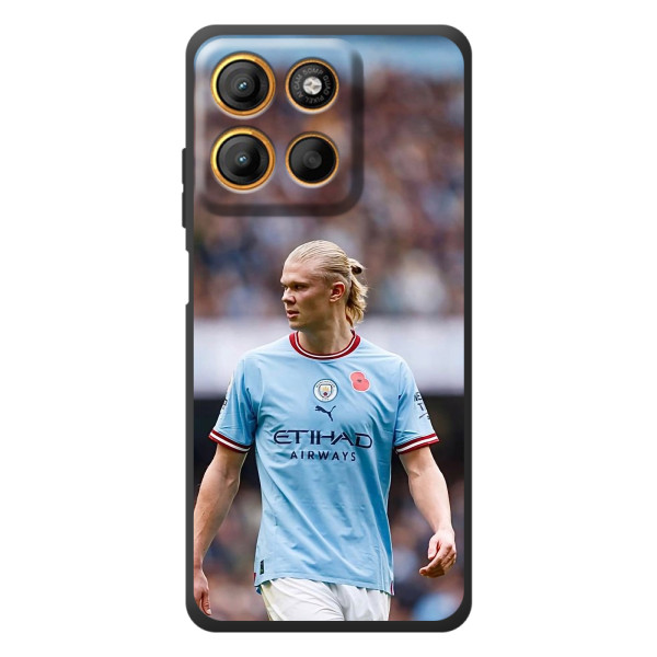 Чехлы с принтом для Motorola Edge 60 Neo Футболист – Эрлинг Холанд