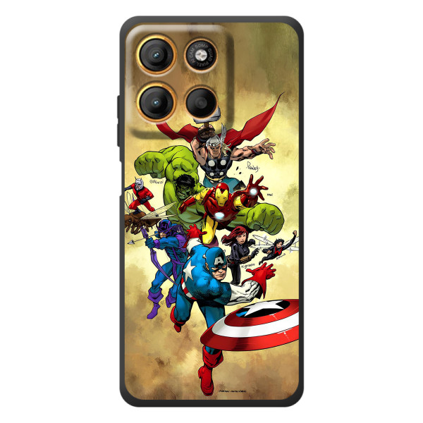 Чехол МАРВЕЛ для Мотельора Эдж 60 Нео (AlphaPrint)