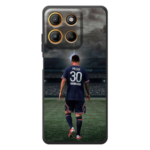 Чехол Месси футболист для Motorola Edge 60 Neo – Месси в ПСЖ