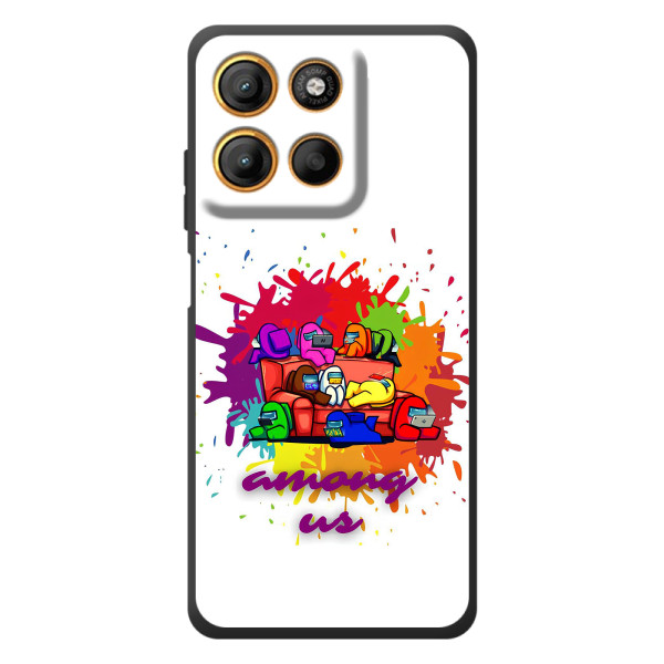 Чехол Амонг Ас для Motorola Edge 60 Neo (AlphaPrint)