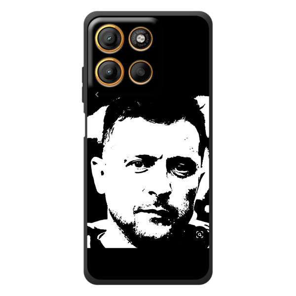 Чехол для Motorola Edge 60 Neo (AlphaPrint - с принтом Зеленского)