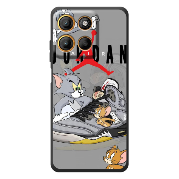 Силиконовый Чехол Nike Air Jordan на Моротора Эдж 60 Нио – Air Jordan