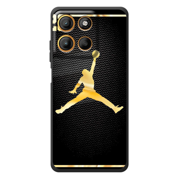 Силиконовый Чехол Nike Air Jordan на Моротора Эдж 60 Нио – Джордан 23
