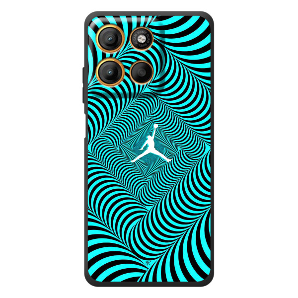 Силиконовый Чехол Nike Air Jordan на Моротора Эдж 60 Нио – Jordan
