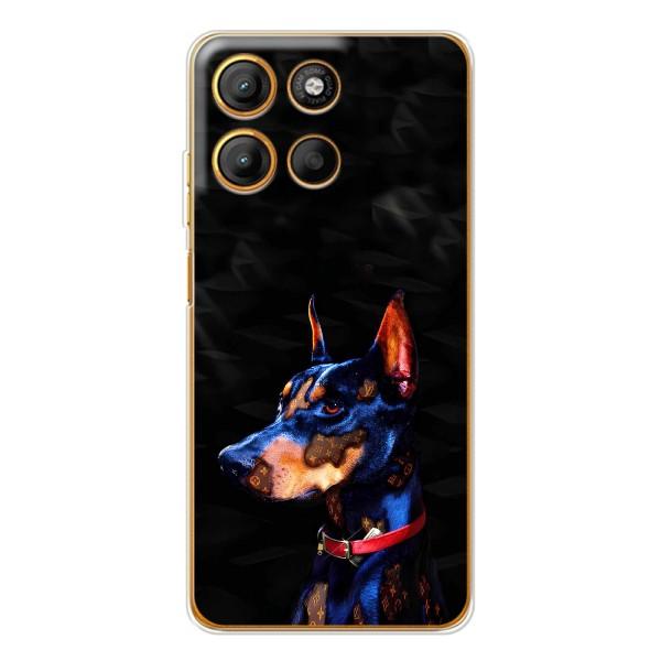 Бампер для Motorola Edge 60 Pro с картинкой "Песики" – Собака Мопс