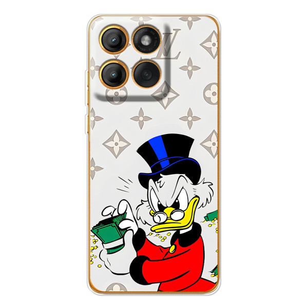 Чехлы для Motorola Edge 60 - Скрудж МакДак Louis Vuitton (PREMIUMPrint) – Баксы Скрудж