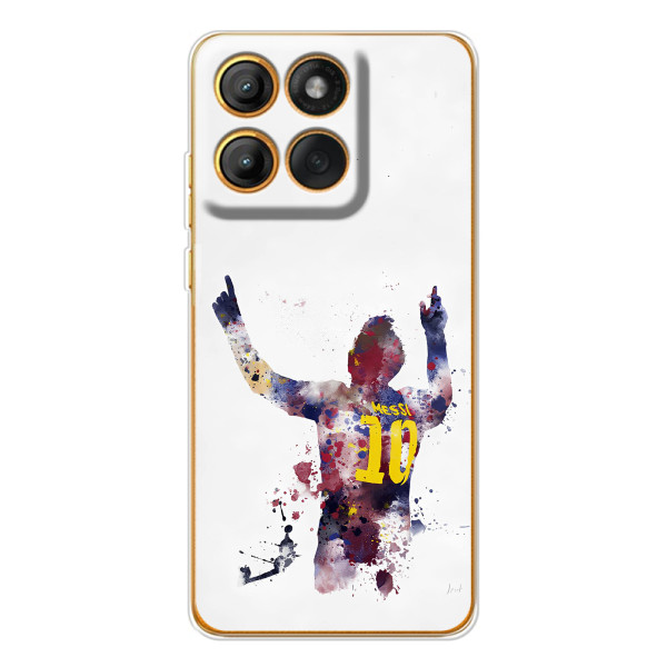 Чехлы Месси для Motorola Edge 60 (AlphaPrint) – Messi Barca