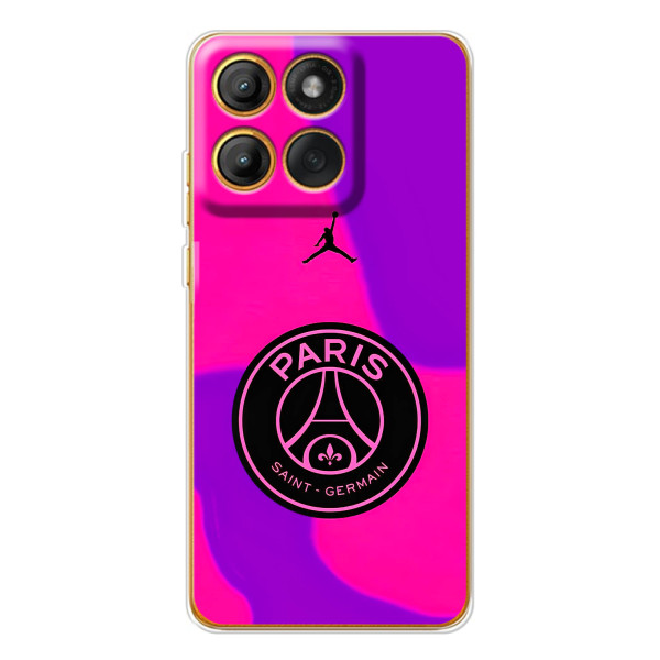 Чехлы PSG для Motorola Edge 60 (AlphaPrint) – яркий ПСЖ