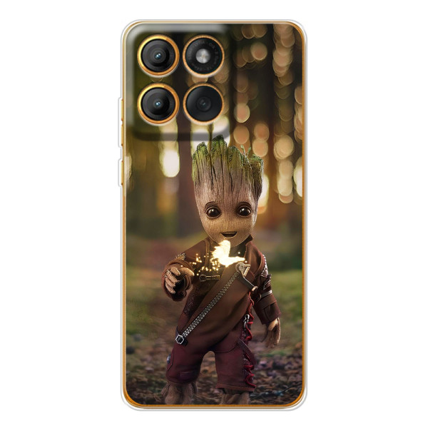 Чехол МАРВЕЛ для Едж 60 (AlphaPrint) – I am Groot