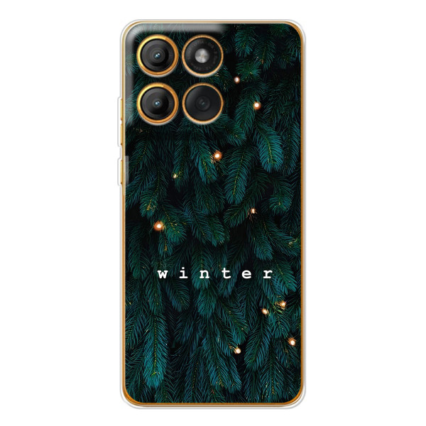 Новорічні, Святкові Чохли для Motorola Edge 60 - 2024 год – Winter