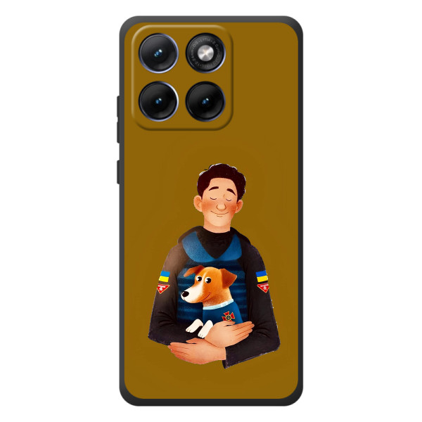 Чехлы с картинкой собаки Патрон для Motorola Edge 70 Fusion Plus (AlphaPrint)