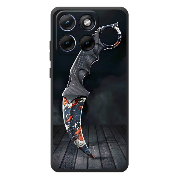 Чехол КИБЕРСПОРТ для Motorola Edge 70 Fusion Plus – Кинжал КС ГО