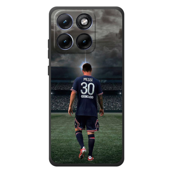 Чохол Мессі футболіст для Motorola Edge 70 Fusion Plus – Мессі в ПСЖ