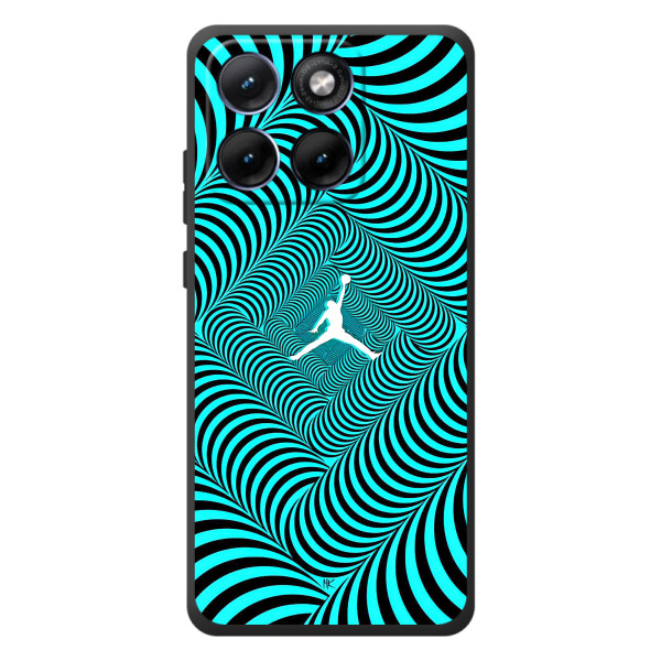 Силиконовый Чехол Nike Air Jordan на Мо Motorola Edge 70 Фюжн Плюс – Jordan