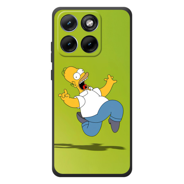 Чехол с Симпсонами для Motorola Edge 70 Fusion (VPrint)