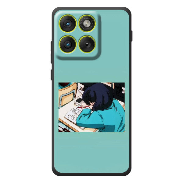 Чехол с персонажами АНИМЕ на Motorola Edge 70 – Аканэ Тэндо