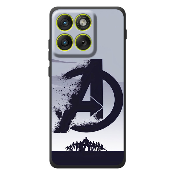 Чехлы с героями Марвел Motorola Edge 70 (VPrint)