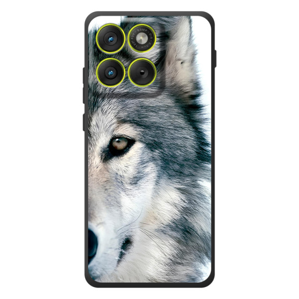 Чехлы с картинками животных Motorola Edge 70 – Волк