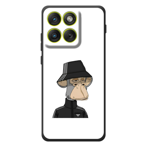 Чехлы с Обезьянами NFT для Motorola Edge 70 (AlphaPrint)