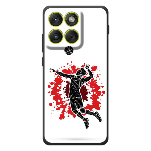 Чехлы с принтом Спортивная тематика для Motorola Edge 70 – Волейболист