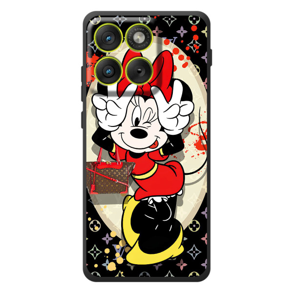 Чохол Disney Mouse Motorola Edge 70 (PREMIUMPrint) – Мінні peace