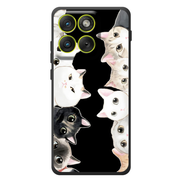 Чохол на Motorola Эд $\overline{ж}70 з Котиками (VPrint) – Погляд котиків