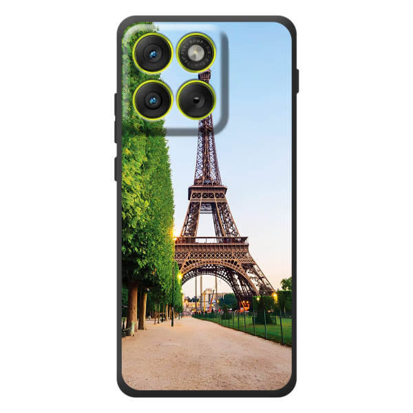 Чехол Эйфелева Башня для Motorola Edge 70 - (AlphaPrint) – Дорога в Париж