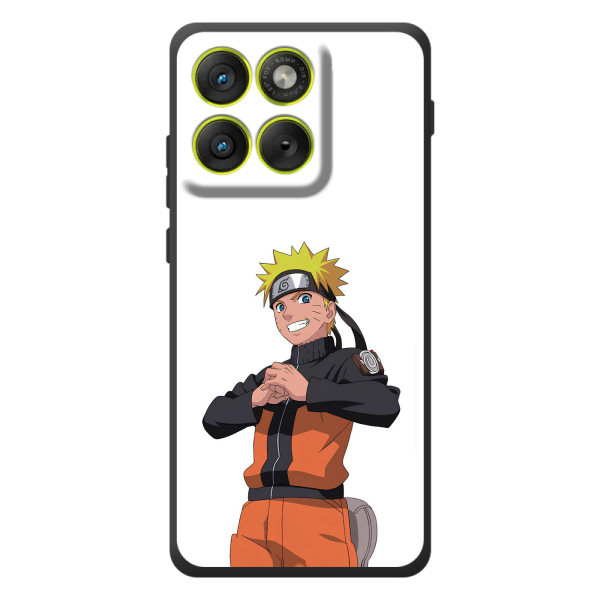 Чехлы с принтом Наруто на Motorola Edge 70 – Радосный Наруто