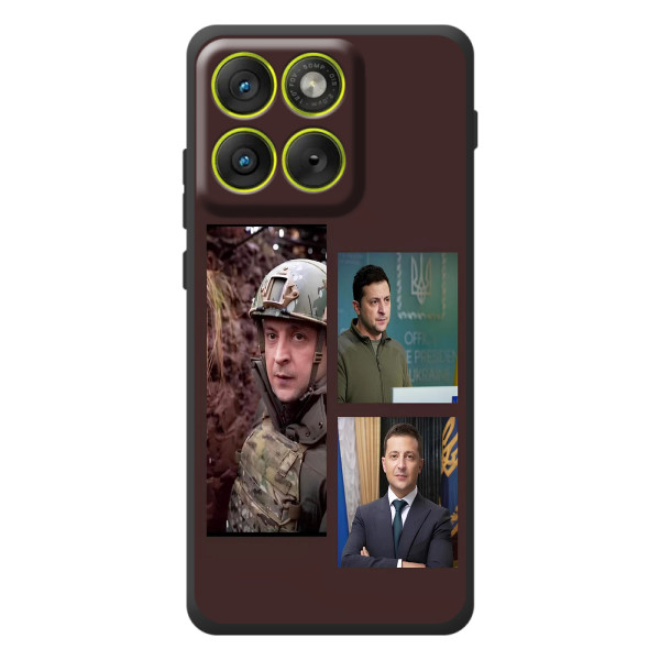 Чохол для Motorola Edge 70 (AlphaPrint - с принтом Зеленського)