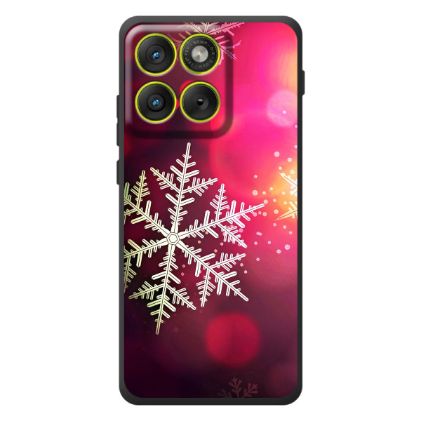 Новогодние Чехлы для \[Введите запрос]Motorola Edyzh 70 (VPrint) – Снежинка