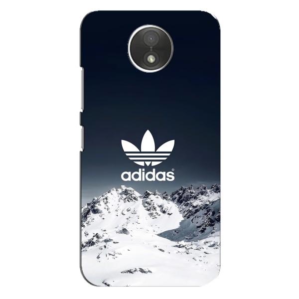 Чехлы Адидас для Motorola Moto C (XT1750) (AlphaPrint) – Адидас в горах